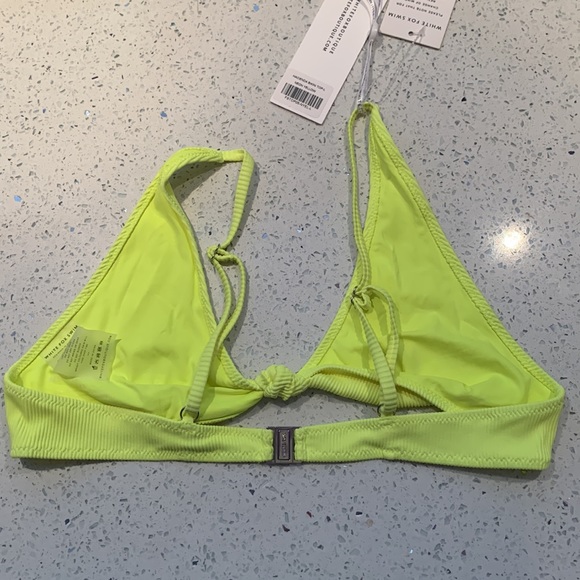 white fox swim bikini top - Picture 3 of 3